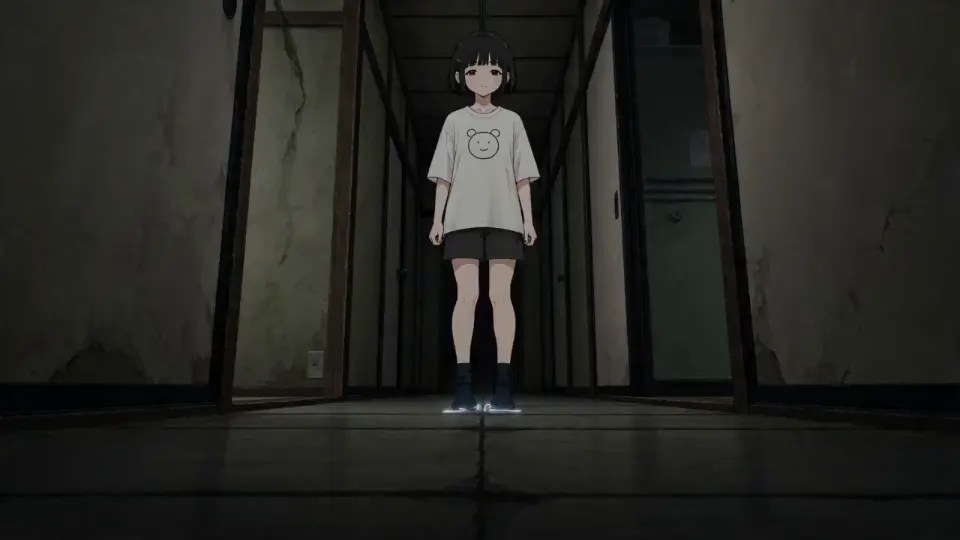 [Main Character] = Black-haired girl
[Opponent/Target] = White cat
[Setting] = O